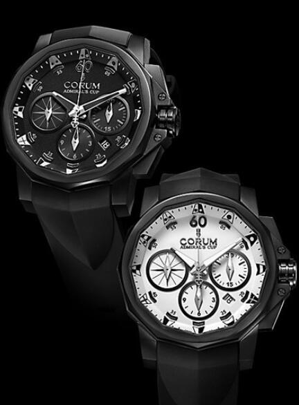 Corum Admirals Cup Black Challenge 44 Replica watch 753.691.98/F371 AA12